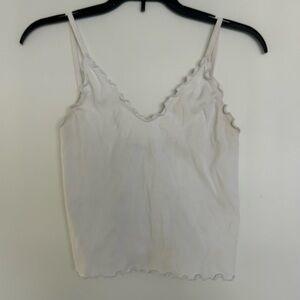Brandy Melville Ruffle Tank Top